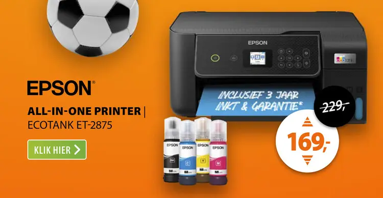 Aanbieding: Epson EcoTank ET-2875