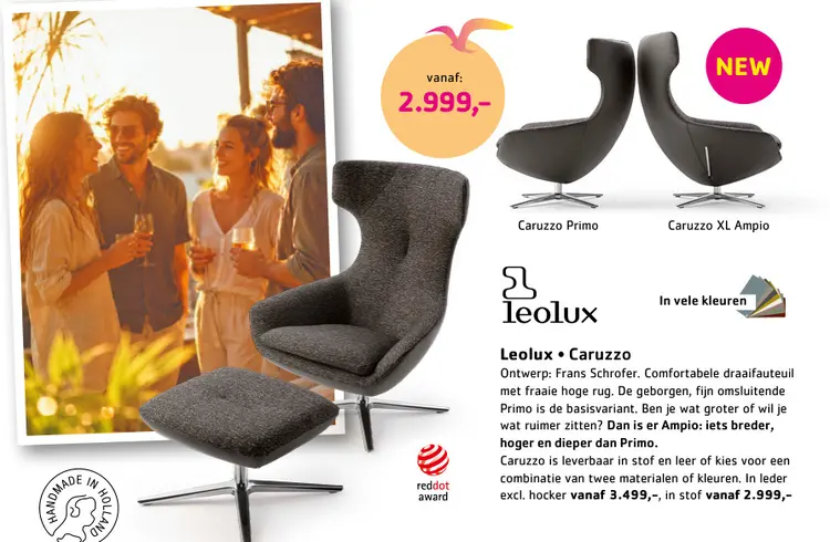 Promotie: Leolux Caruzzo