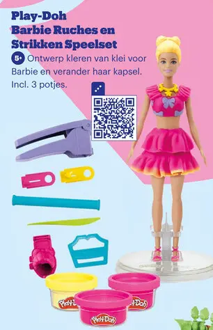 Aanbieding: Play-Doh Barbie Ruches en Strikken Speelset