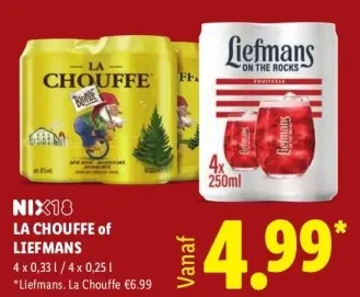 Aanbieding: La Chouffe of Liefmans