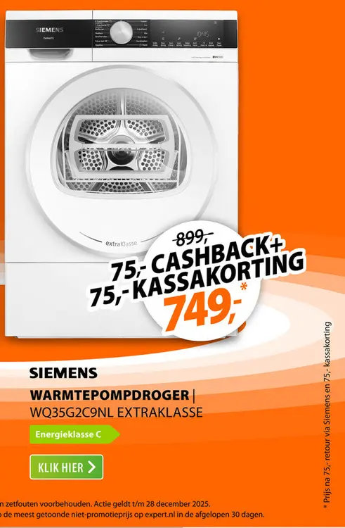 Aanbieding: Siemens WQ35G2C9NL extraKlasse