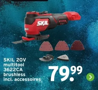 Aanbieding: 20V multitool