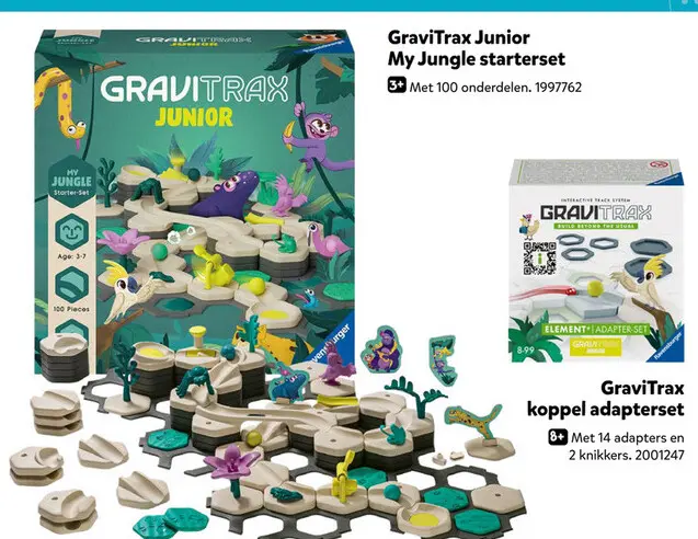 Aanbieding: GraviTrax Junior My Jungle starterset