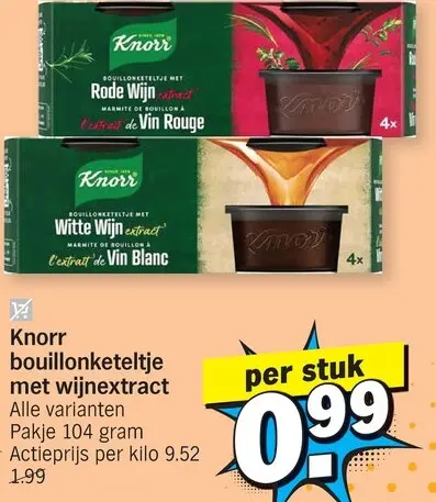 Promotie: Bouillonketeltje met wijnextract