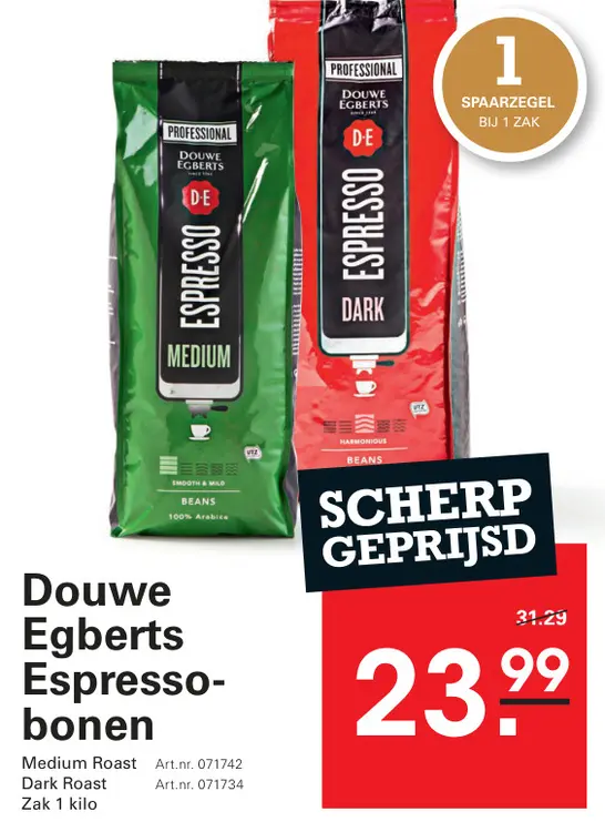 Aanbieding: Espressobonen