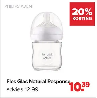 Aanbieding: Fles Glas Natural Response