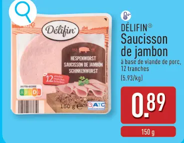 Offre: Saucisson de jambon