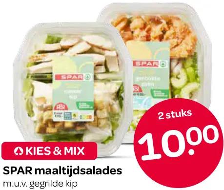 Aanbieding: Maaltijdsalades
