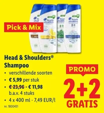 Promotie: Shampoo