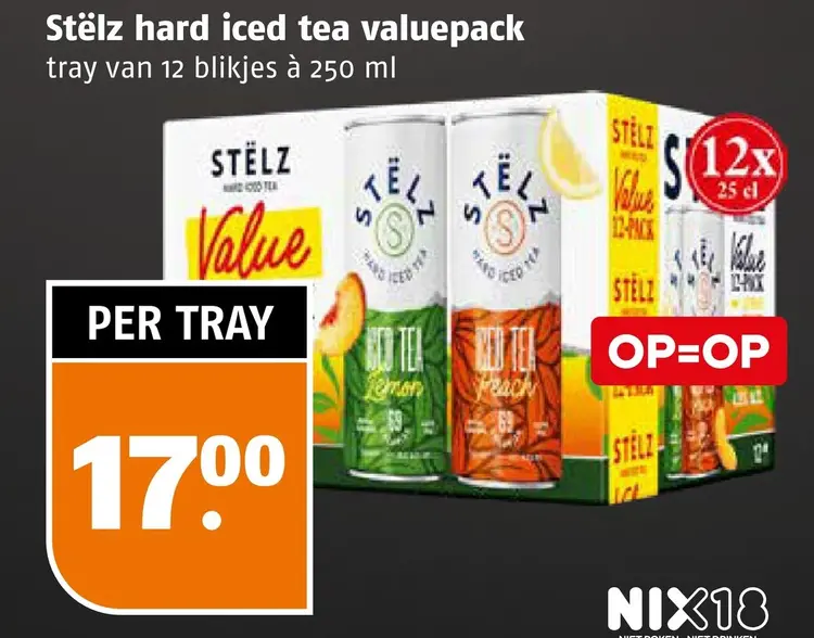 Aanbieding: hard iced tea valuepack