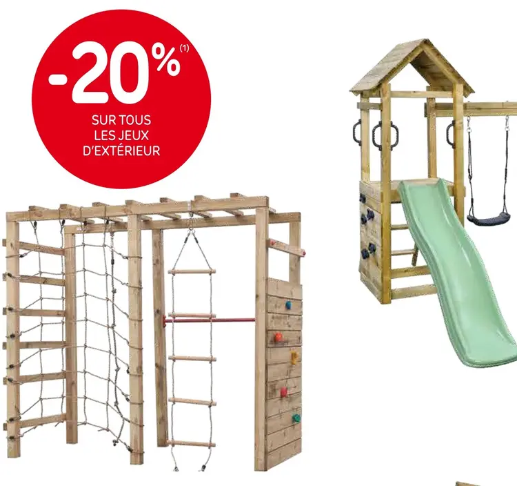 Offre: Jeux d'extérieur