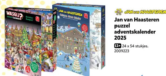 Aanbieding: puzzel adventskalender