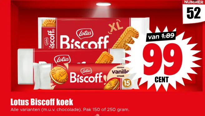 Aanbieding: Biscoff