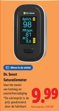 Aanbieding: Saturatiemeter