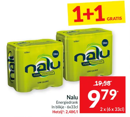 Promotie: Nalu Energiedrank