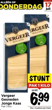 Aanbieding: Gesneden Jonge Kaas