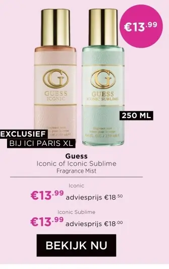 Aanbieding: Iconic of Iconic Sublime Fragrance Mist