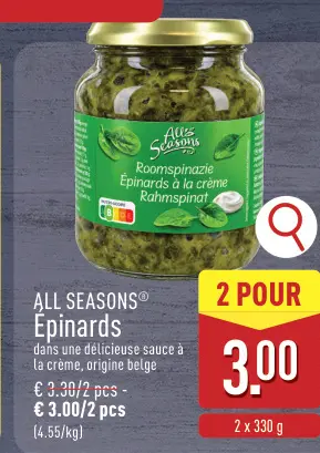 Offre: Epinards