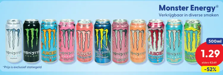 Aanbieding: Monster energy