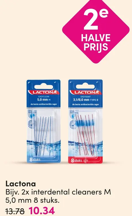 Aanbieding: Lactona interdental cleaners M