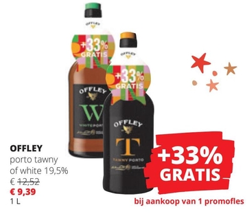 Aanbieding: OFFLEY porto tawny of white