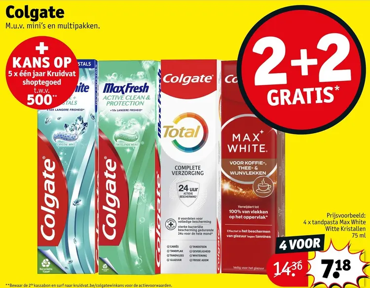Promotie: Tandpasta