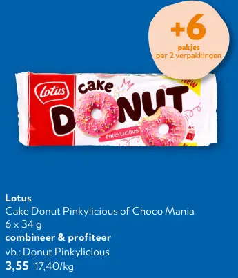 Promotie: Cake Donut Pinkylicious