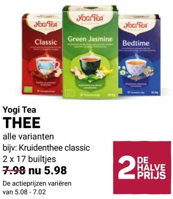 Aanbieding: Thee