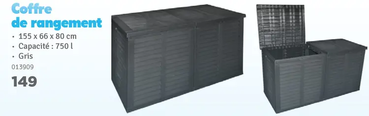 Offre: Coffre de rangement