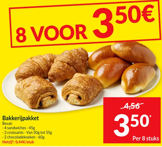 Aanbieding: Bakkerijpakket