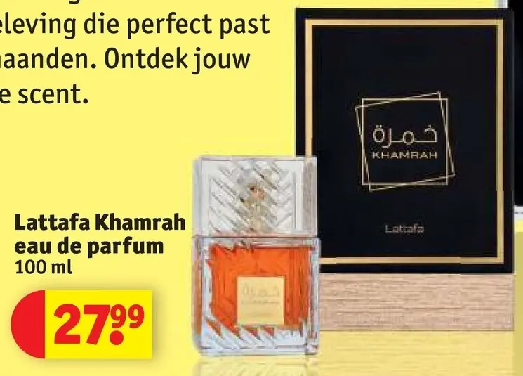 Aanbieding: Lattafa Khamrah eau de parfum
