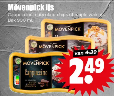 Aanbieding: Mövenpick ijs