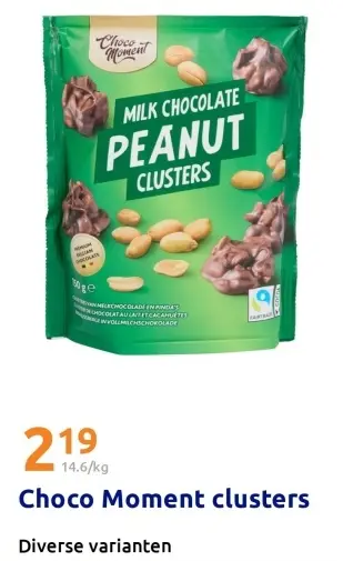 Promotie: Choco Moment clusters