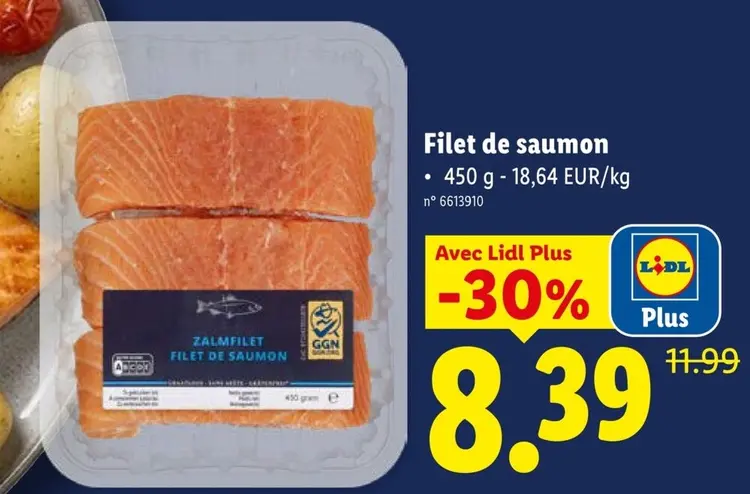Offre: Filet de saumon