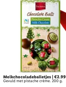 Aanbieding: Melk chocolade balletjes