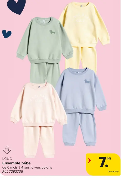 Offre: Ensemble bébé