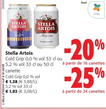 Offre: Stella Artois