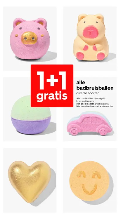 Promotie: badbruisballen