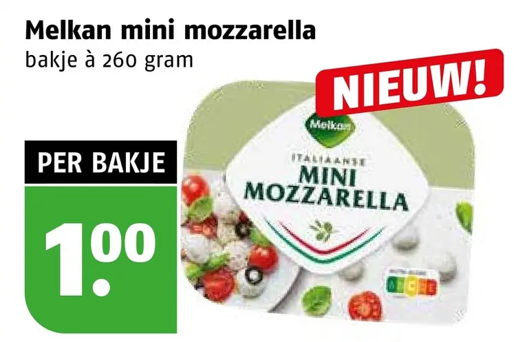 Aanbieding: Mini mozzarella