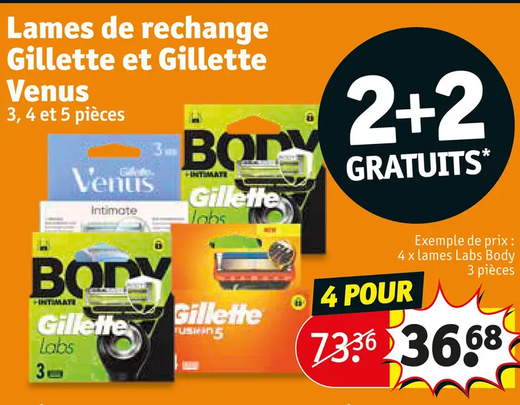 Offre: Lames de rechange