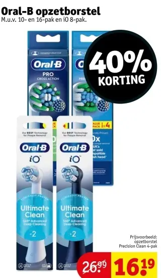 Promotie: Oral-B opzetborstel