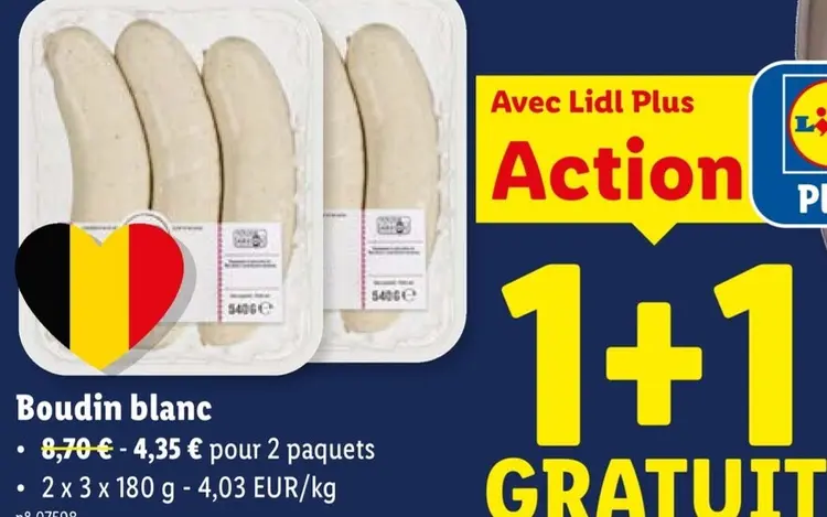 Offre: Boudin blanc