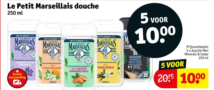 Promotie: Le Petit Marseillais douche