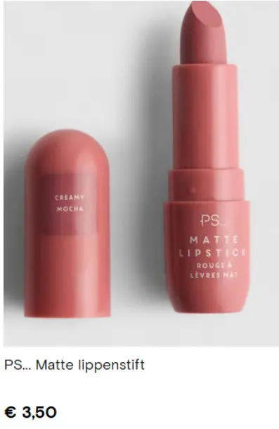 Promotie: PS... Matte lippenstift