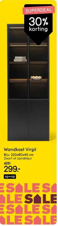 Aanbieding: Wandkast Virgil