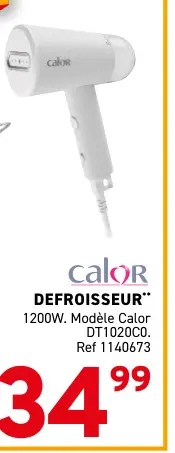 Offre: Defroisseur