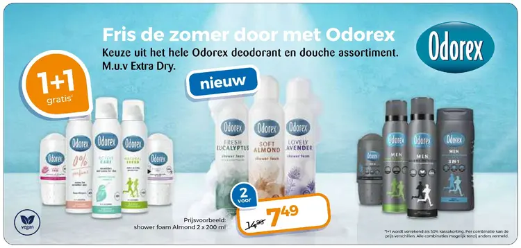 Aanbieding: Deodorant en douche assortiment