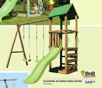 Aanbieding: SCHOMMEL EN SPEELTOREN ASTRID