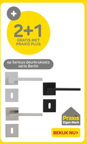 Aanbieding: Sencys deurkruksets serie Berlin
