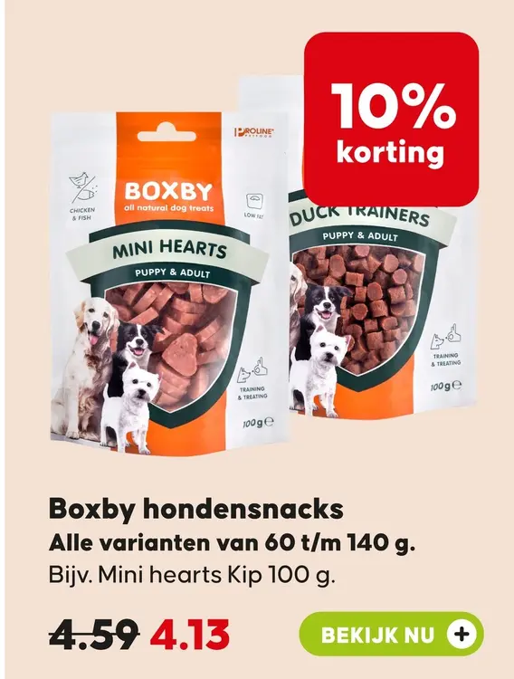 Aanbieding: Boxby hondensnacks
